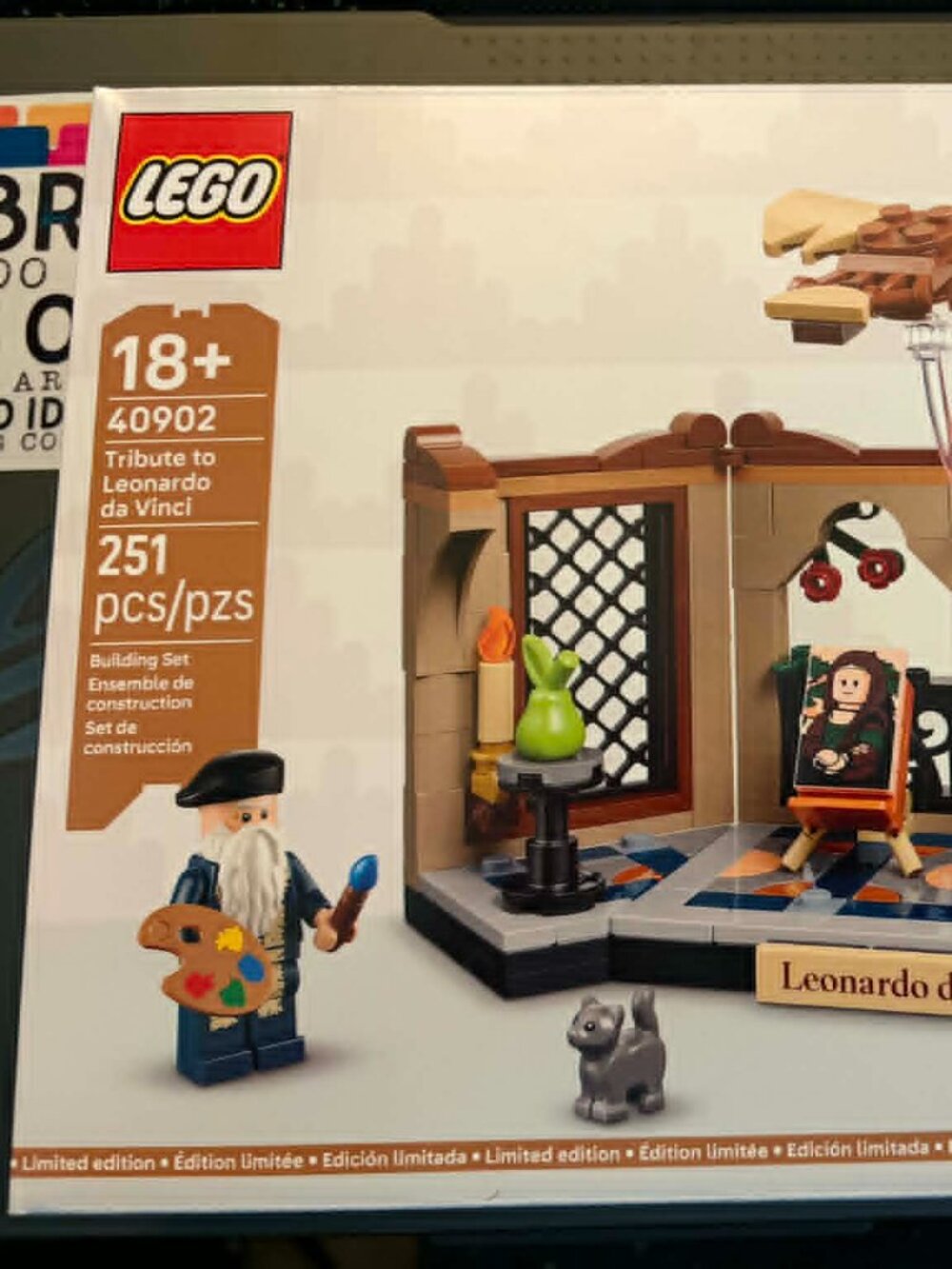 Lego 40902 Tribute to Leonardo da Vinci -- LIMITED EDITION -- NIB